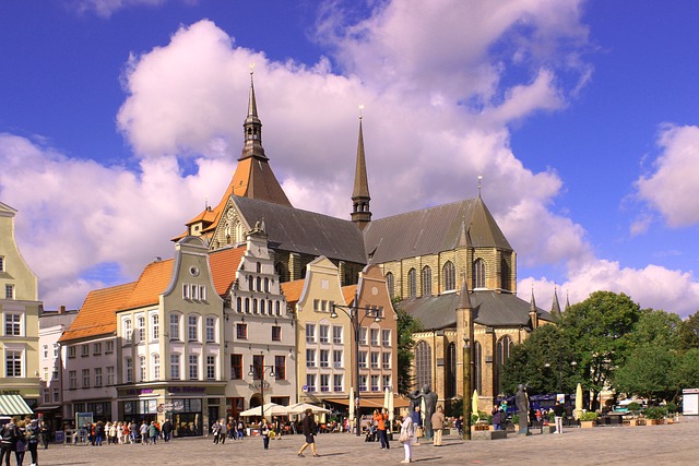 Ansicht Rostock Markt
